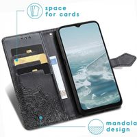 imoshion Mandala Bookcase Nokia G10 / G20 - Zwart