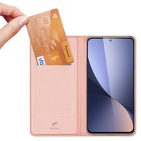 Dux Ducis Slim Softcase Bookcase Xiaomi 12 / 12X - Rose goud