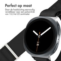 imoshion Nylon Alpine bandje Samsung Galaxy Watch 8 (40/44mm) / Classic (46mm) - Zwart