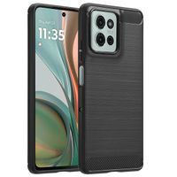 imoshion Brushed Backcover Motorola Moto G75 5G - Zwart