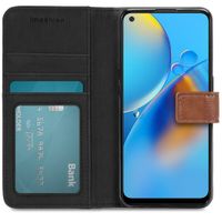 imoshion Luxe Bookcase Oppo A74 (4G) - Bruin