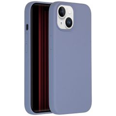 Accezz Liquid Silicone Backcover Apple iPhone 15 - Lavender Gray