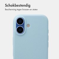 imoshion Texture Backcover Apple iPhone 16 - Lichtblauw