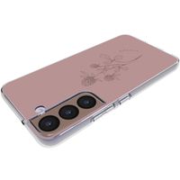 imoshion Design hoesje Samsung Galaxy S22 - Floral Pink