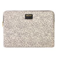 Wouf Daily laptop hoes 13-14 inch - Laptopsleeve - Panna