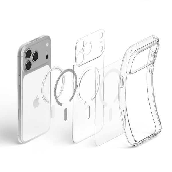 Spigen Ultra Hybrid Backcover MagSafe Apple iPhone 18 Pro / 17 Pro - Clear / White