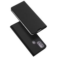 Dux Ducis Slim Softcase Bookcase Motorola Moto G30 / G20 / G10 (Power)-Zwart