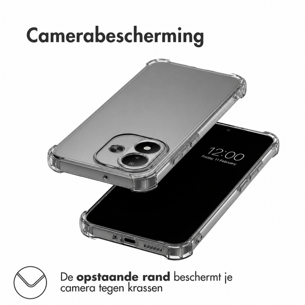 imoshion Shockproof Case Xiaomi Redmi Note 17 (5G) - Transparant