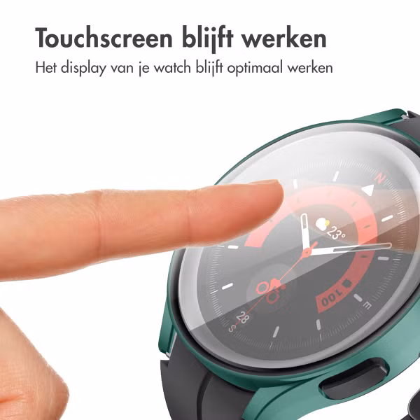 imoshion Full Cover Hardcase Samsung Galaxy Watch 4 - 44 mm - Donkergroen