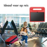 imoshion Kidsproof Backcover met handvat iPad 11 (2025) 11 inch / iPad 10 (2022) 10.9 inch - Rood