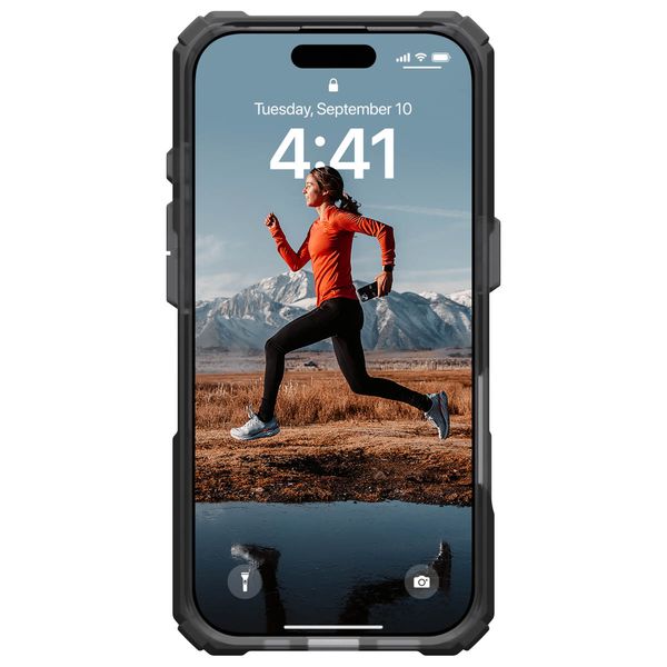 UAG Plasma XTE Backcover MagSafe Apple iPhone 16 Pro - Ash / Titanium