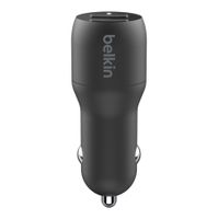 Belkin Boost↑Charge™ Dual USB Car Charger + USB-C kabel - 24W