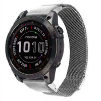 imoshion QuickFit® Milanese Band - Garmin 20 mm Connector - Size L/XL - Silver