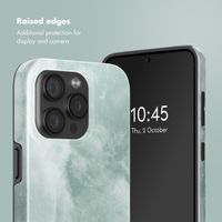 Selencia Vivid Back Cover with MagSafe Apple iPhone 15 Pro - Marble Grayed Jade