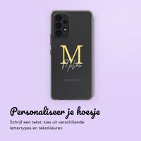 Hoesje met eigen foto en/of tekst Samsung Galaxy A53 - Letter