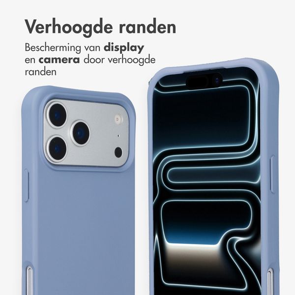 imoshion Color Backcover met afneembaar koord met MagSafe Apple iPhone 17 Pro - Ash Blue