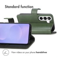 imoshion Luxury Bookcase Samsung Galaxy S26 - Green