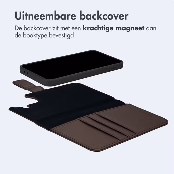 imoshion Uitneembare 2-in-1 Luxe Bookcase Samsung Galaxy A57 (5G) - Bruin