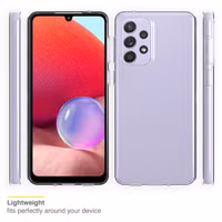 Accezz Clear Backcover Samsung Galaxy A33 - Transparant