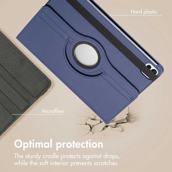 imoshion 360° Rotating Case Apple iPad Pro 11 (2025) M5 / (2024) M4 - Dark Blue