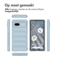 imoshion EasyGrip Backcover Google Pixel 7a - Lichtblauw