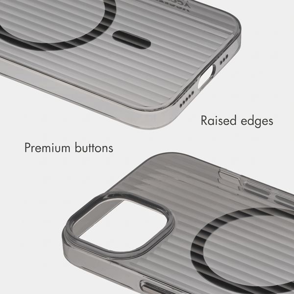 Accezz Lite Case with MagSafe | Fluted | Apple iPhone 13 - Black