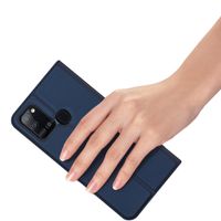 Dux Ducis Slim Softcase Bookcase Samsung Galaxy A21s - Donkerblauw