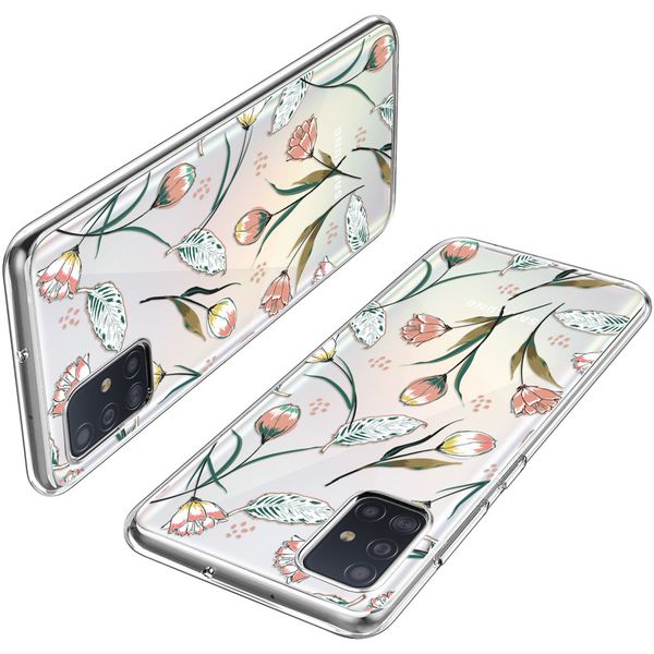 imoshion Design hoesje Samsung Galaxy A51 - Vintage Flowers