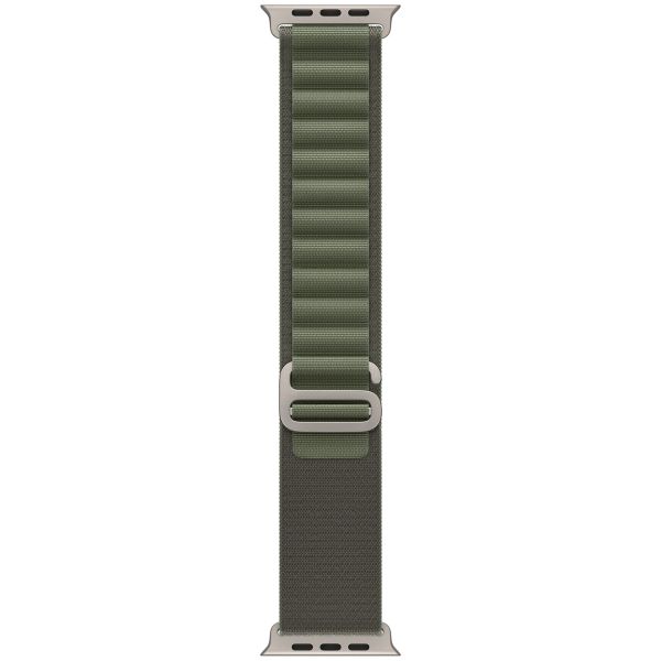 Apple Alpine Loop Band Apple Watch Series 1 - 11 / SE / Ultra (44/45/46/49 mm) - Maat M - Green