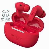 Defunc True ANC Earbuds - Draadloze oordopjes - Bluetooth draadloze oortjes - Met ANC noise cancelling functie - Red