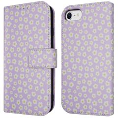 imoshion Design Bookcase Apple iPhone SE (2022 / 2020) / 8 / 7 / 6(s) - White Daisy
