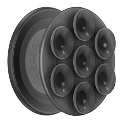 PopSockets Suck-Up Grip & Mount - MagSafe Zuignap - Translucent Black