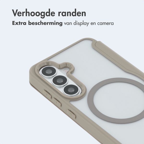 imoshion Transparante Bookcase met MagSafe Samsung Galaxy S26 - Beige