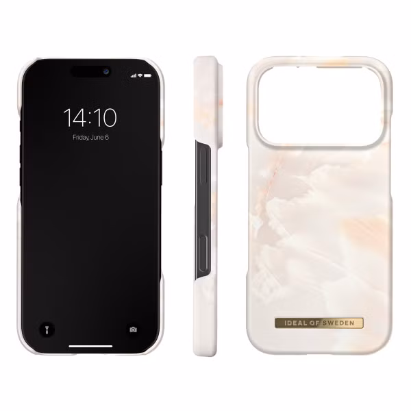 iDeal of Sweden Fashion Backcover Apple iPhone 17 Pro - Rose Pearl Marble