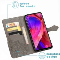 imoshion Mandala Bookcase Oppo A74 (5G) / A54 (5G) - Grijs