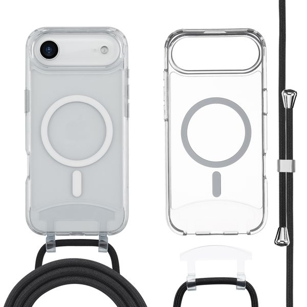 imoshion MagSafe Backcover met afneembaar koord Apple iPhone Air - Transparant