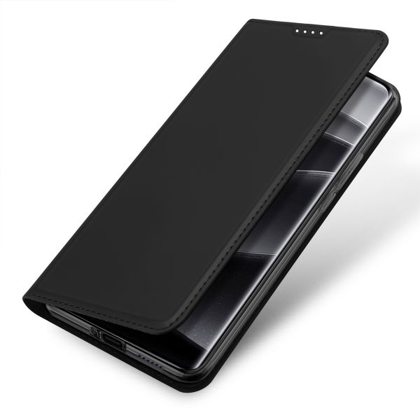 Dux Ducis Slim Softcase Bookcase Xiaomi Redmi Note 14 Pro (5G) - Zwart