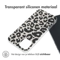 imoshion Design hoesje iPhone 12 (Pro) - Leopard Transparent