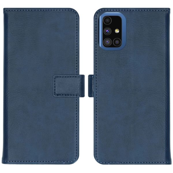 imoshion Luxe Bookcase Samsung Galaxy M51 - Donkerblauw