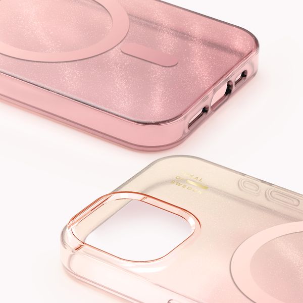 iDeal of Sweden Clear Case MagSafe Apple iPhone 13 / 14 / 15 / 16e - Rose Blush
