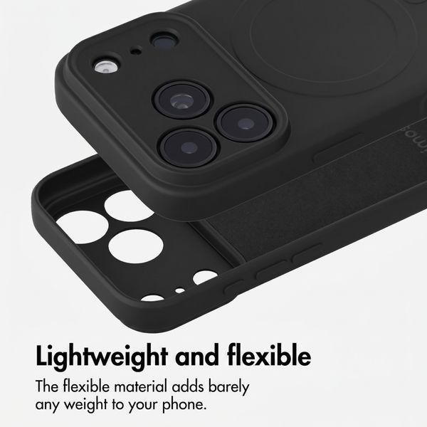 imoshion Colour Back Cover with MagSafe Apple iPhone 18 Pro / 17 Pro - Black