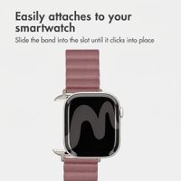 imoshion Magnetic Faux Leather Band Apple Watch | 38/40/41/42 mm - Rose