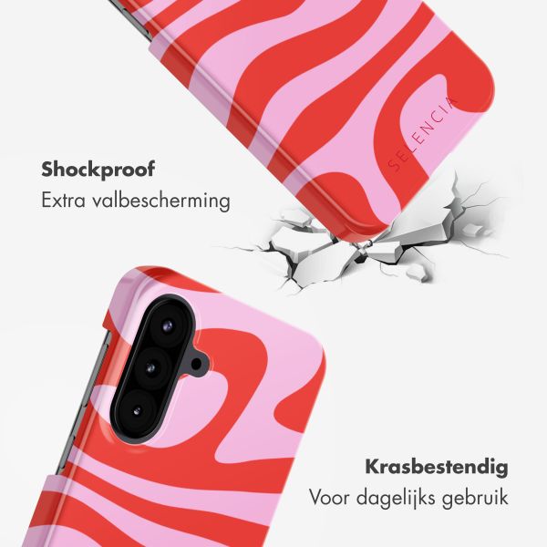 Selencia Vivid Backcover Samsung Galaxy A57 (5G) - Dream Swirl Pink