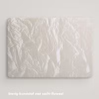 Selencia Fluwelen Cover Apple MacBook Air 13 inch (2018-2020) - Beige