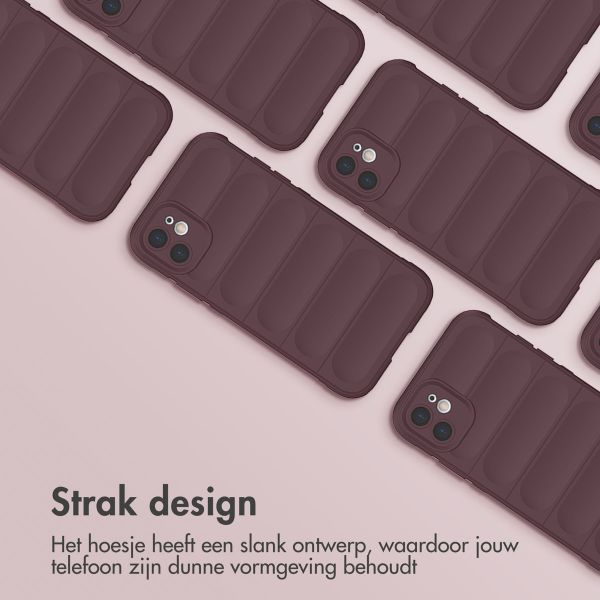 imoshion EasyGrip Backcover Apple iPhone 11 - Aubergine