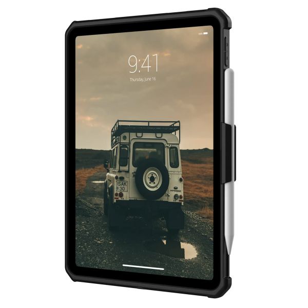 UAG Scout back cover with kickstand and hand strap Apple iPad 11 (2025) 11 inch A16 / iPad 10 (2022) 10.9 inch - Black