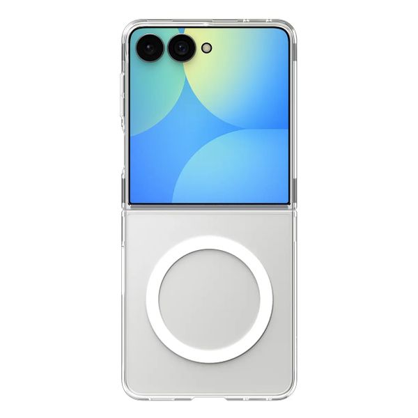 Spigen AirSkin Backcover MagSafe Samsung Galaxy Z Flip 8 - Clear / White