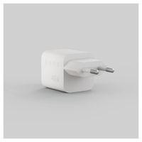 Zens Compact Oplader 2x USB-C 45W - Power Adapter - Wit