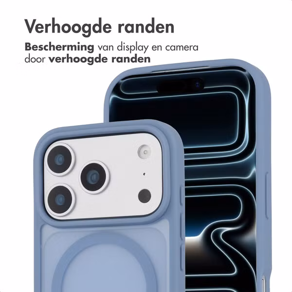 imoshion Color Guard Backcover met MagSafe Apple iPhone 17 Pro Max - Lichtblauw
