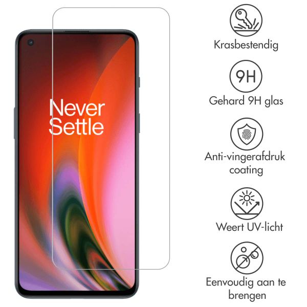 Accezz Gehard Glas Screenprotector OnePlus Nord 2